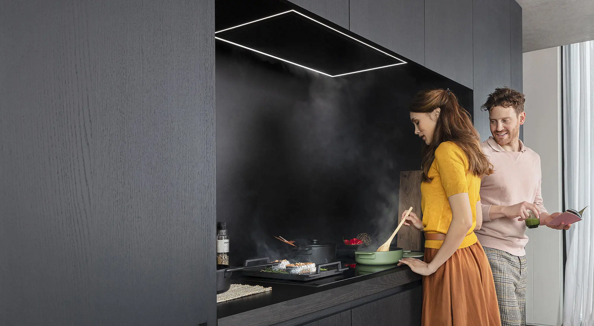 Novy Plafonddampkap Werkbladafzuiging